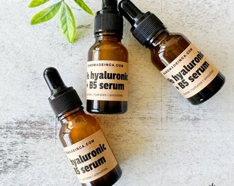 2% Hyaluronic Acid + Vitamin B5 Facial Serum | Plumping and Smoothing | Natural | Vegan