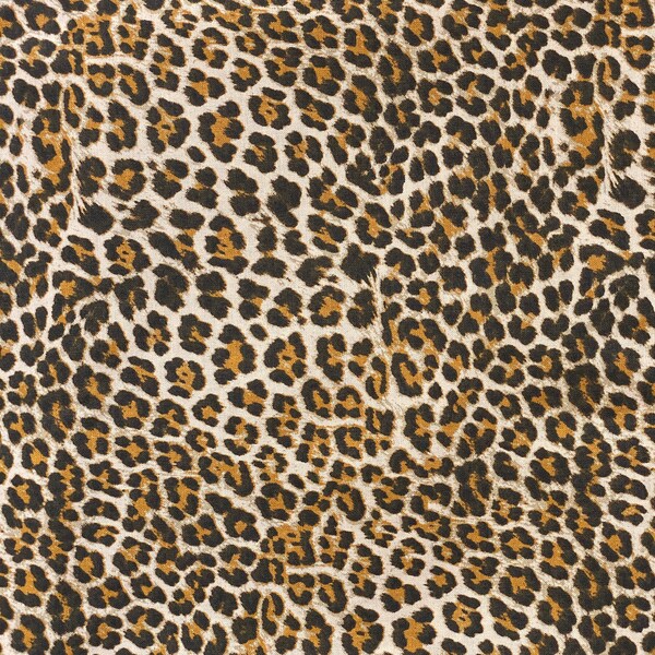 NEW. Leopard Print 100% Quilt Cotton Fabric **Ships from CA ##Click Item Details