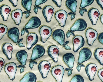 NEW Tossed Avocados 100% Cotton Fabric **Ships Fast from California ##Click Item Details