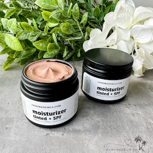 Tinted Moisturizer with SPF + Hyaluronic Acid | Blurring + Smoothing | Natural | Vegan