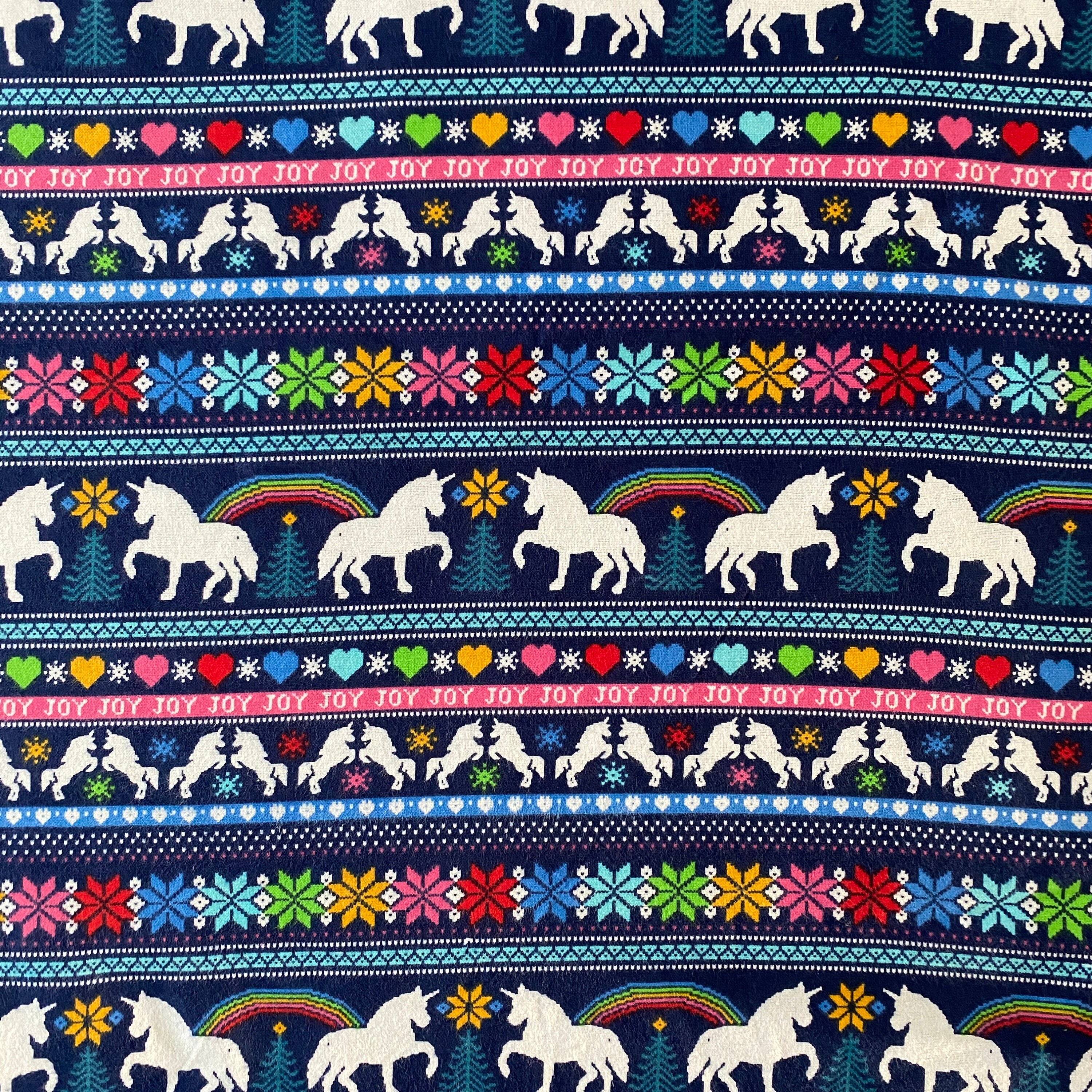 Fair Isle Unicorn - Etsy
