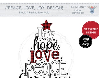 Download Love Joy Peace Svg Etsy PSD Mockup Templates