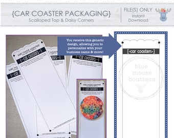 Download Car Coaster Template Etsy