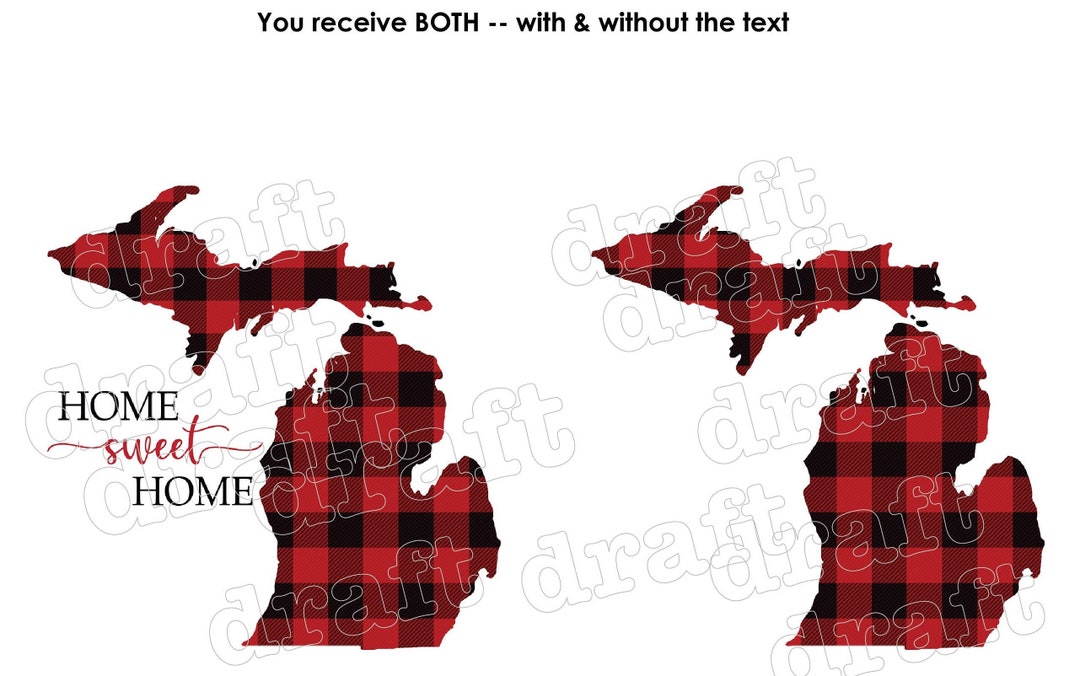 Michigan the Mitten Designs the State of Michigan Sublimation File Png