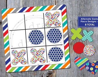 Tic Tac Toe Game: 6" Hardboard Sublimation Blank - Etsy
