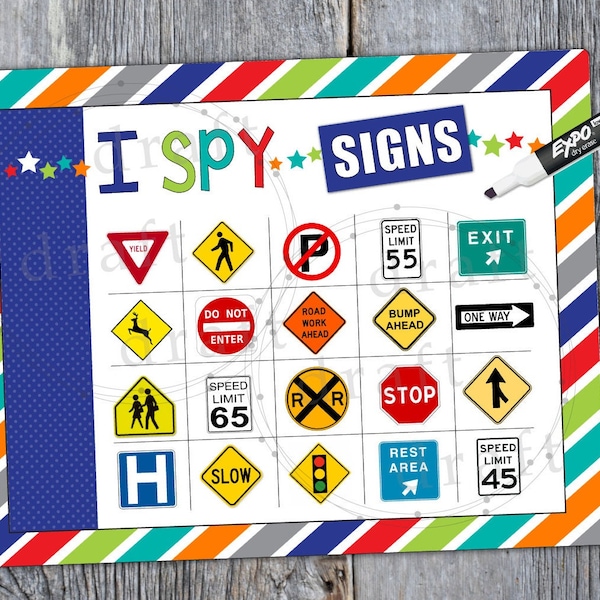 Board Game Car Sign Etsy