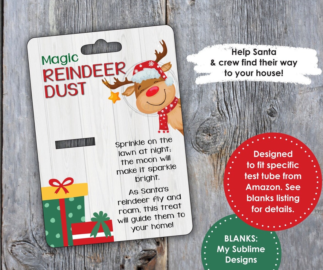Magic Reindeer Dust Design • Craft Shows • Classroom Crafts, Scouting ...