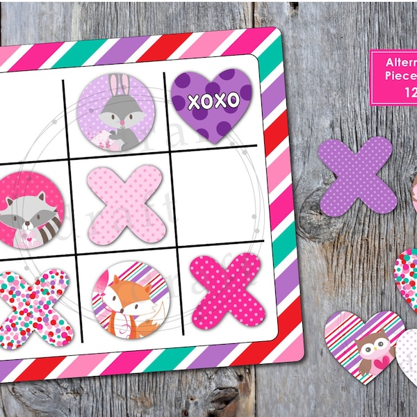 Heart Tic Tac Toe - Etsy
