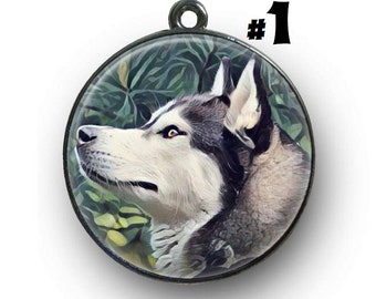 Siberian Husky - dog tag