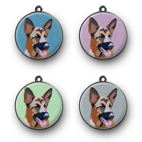 German shepherd dog clearance tags
