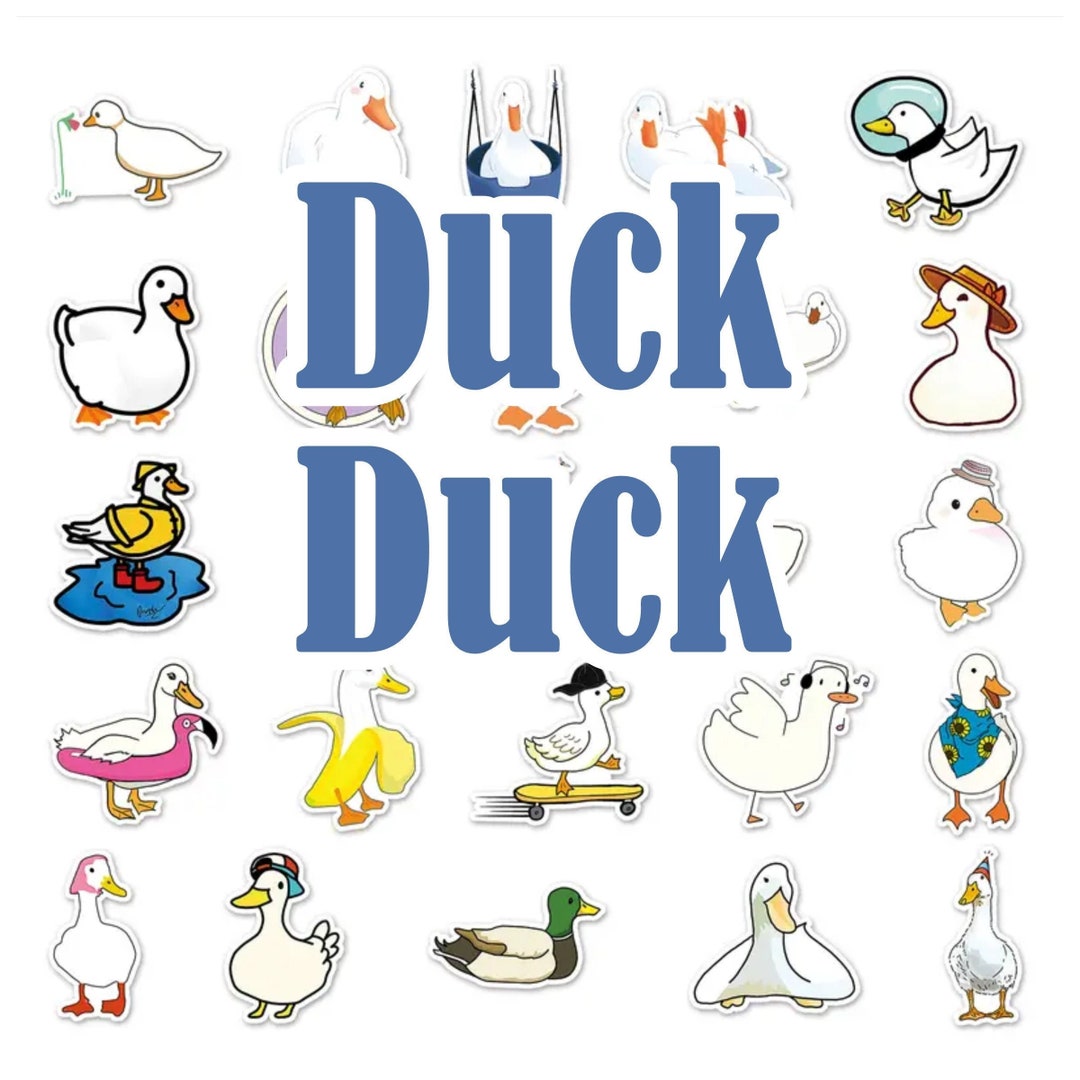 Duck Duck Stickers - Etsy