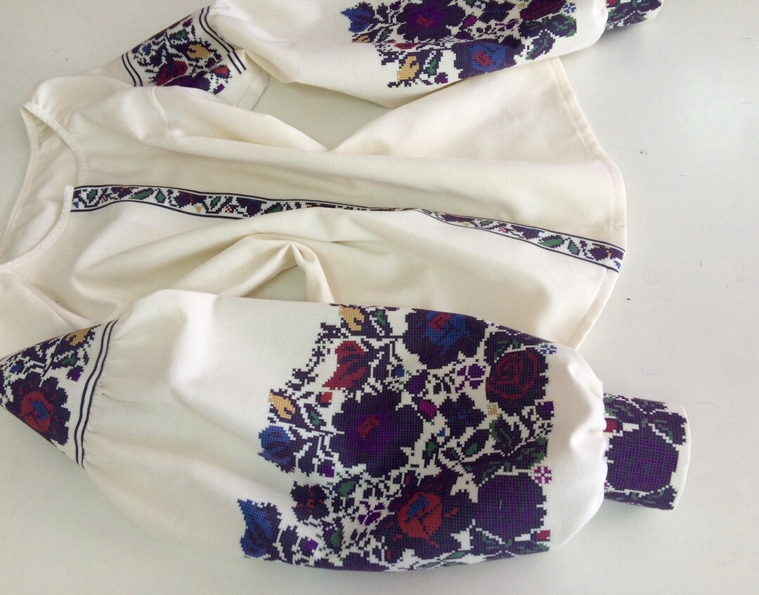 Ukrainian Embroidered Blouse Boho Embroidered Blouse - Etsy