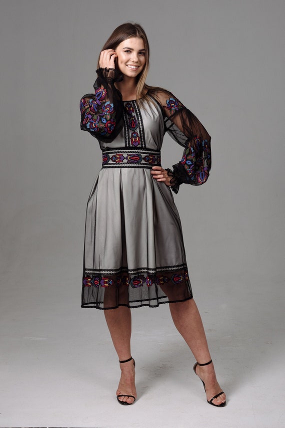 modern ethnic dress