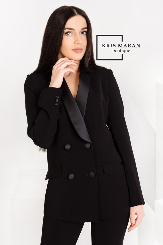 black suit for women
