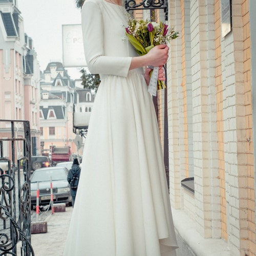 vera wang boho wedding dress