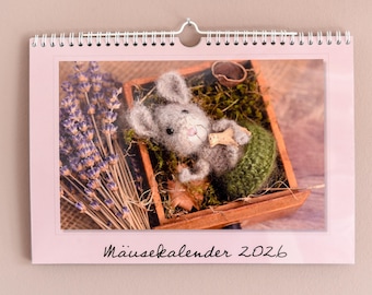 DER Mäusekalender 2026 / Wandkalender / Kalender 2026