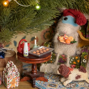 Postkarte "Weihnachten bei Herrn Müller"