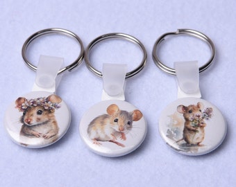 Keychain for mouse friends mouse