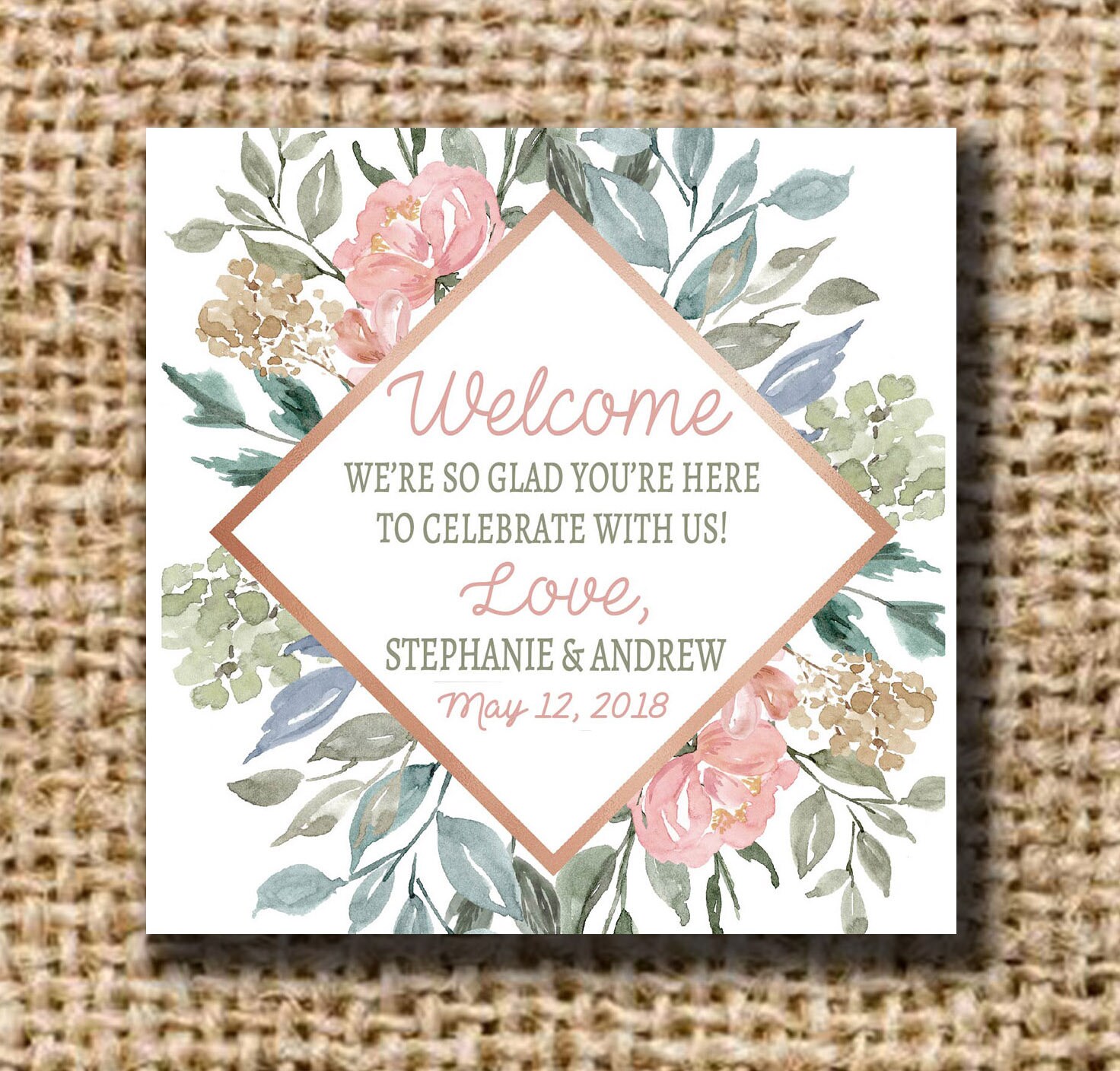 Sticker Label Set of 5 Etsy