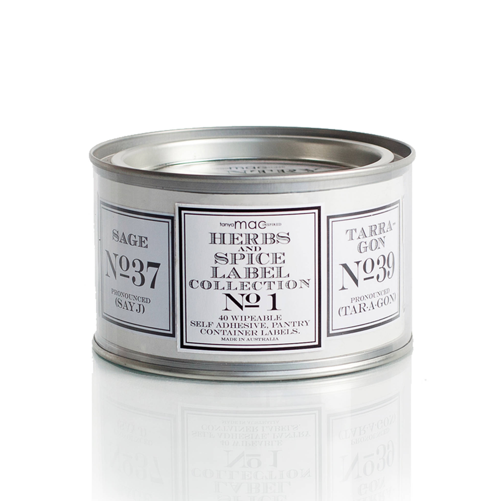 Herb & spice labels