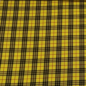 28 Tartan Fat Quarters 50 cm x 70 cm polyviscose suitable for decorations and clothing