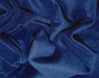 Navy Blue - Polar Fleece Fabric - Metre/Half - Anti Pil - 59" (150cm) wide