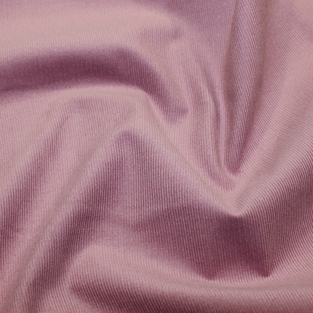 Lavender - Needlecord Cotton Corduroy 21 Wale Fabric Material - 140cm ...