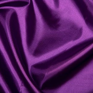 Purple Habotai 'Silk' Lining Fabric Polyester Material 145cm (57") Wide