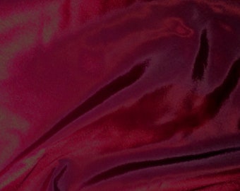 Wine Red Burgundy Taffeta Fabric Polyester Material 145cm (57") Wide