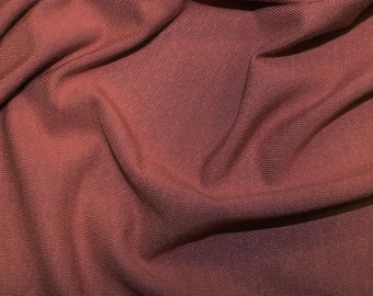 Terracotta - Bamboo Jersey Knit Fabric - OekoTex - 155cm (61") wide