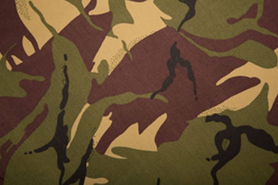 Jungle - Camo Camouflage 100% Cotton Drill Fabric - Medium Weight - 150cm  (59