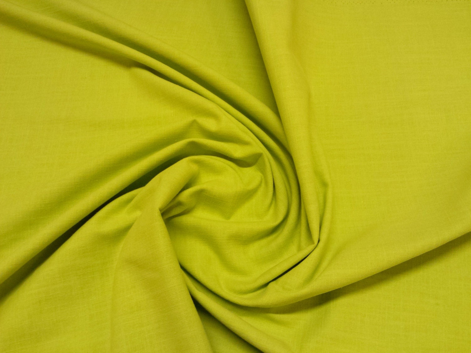 Green - Linen Look 100% Cotton Dress Fabric Material - Metre/Half - 58 ...