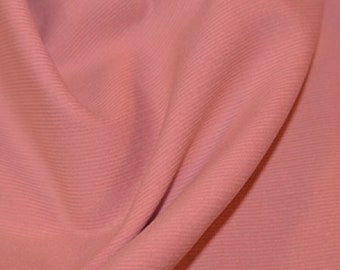 Pale Pink - Needlecord Cotton Corduroy 21 Wale Fabric Material - 140cm (55") wide