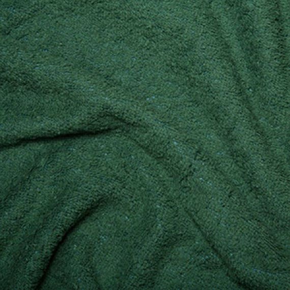 Dutch Terry Towel, Green, Surplus