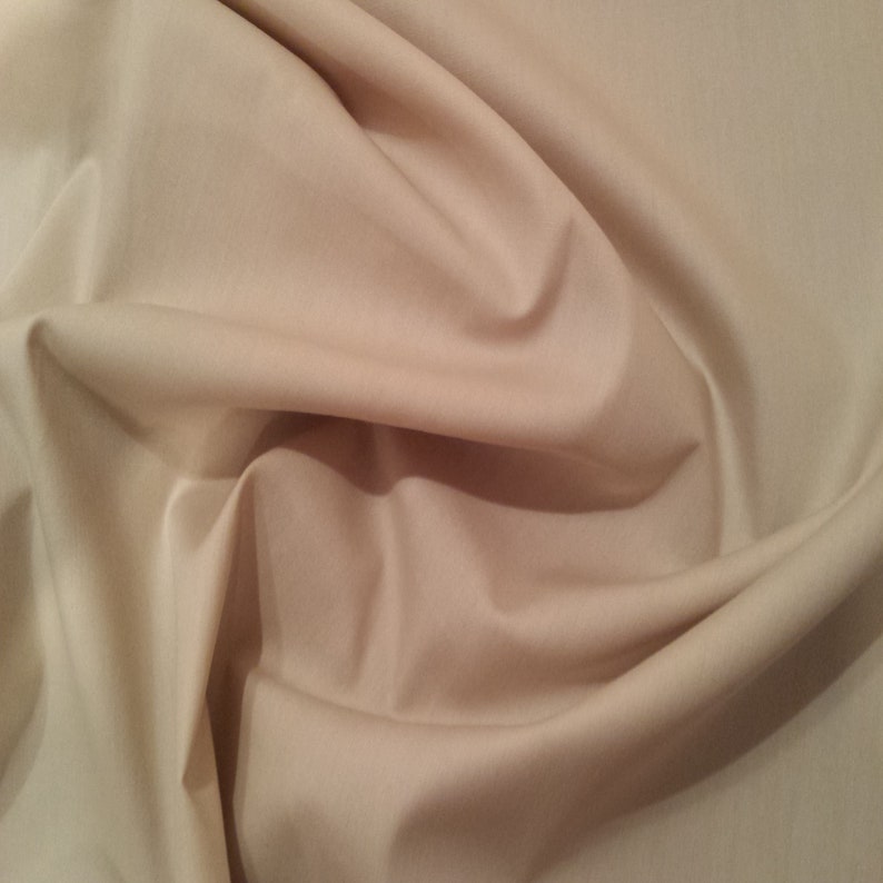 100/% Cotton Poplin Fabric Solid Plain