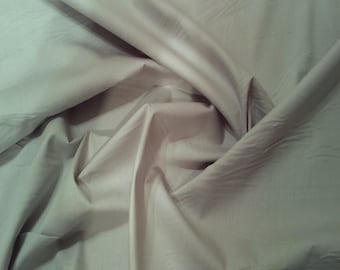 Light Grey - 100% Cotton Poplin Dress Fabric Material - Plain Solid Colours - Metre/Half - 44" (112cm) wide