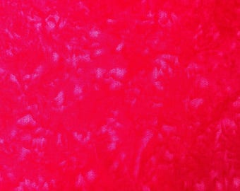 Cerise Pink - 100% Cotton Poplin Dress Fabric Material - Marbled Effect - 44" (112cm) wide