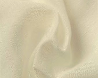 Cream - Muslin Cheesecloth fabric material 100% Cotton | 150cm (59") wide | per metre or half metre
