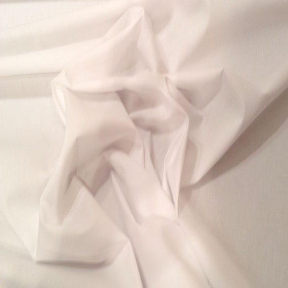 White Cotton Terry Towelling Fabric - Plain Solid Colours - Towel Material  - 150cm (59) wide