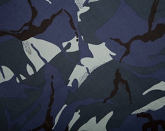 Urban - Camo Camouflage 100% Cotton Drill Fabric - Medium Weight - 150cm (59") Wide Dress Fabric