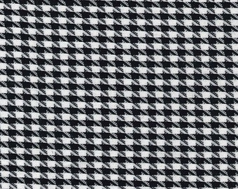 Big Dog Tooth / Houndstooth Fabric - PolyViscose Suiting Material - Metre/Half - 59" (150cm) wide