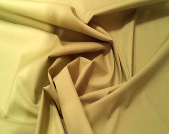 Sage Green - 100% Cotton Poplin Dress Fabric Material - Plain Solid Colours - Metre/Half - 44" (112cm) wide