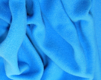 Turquoise - Polar Fleece Fabric - Metre/Half - Anti Pil - 59" (150cm) wide