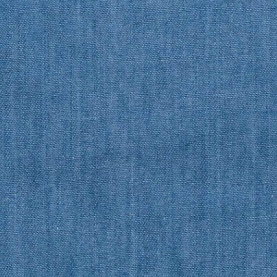 LIGHT BLUE POLY COTTON FABRIC MATERIAL CLOTH 4oz* 150cm wide 