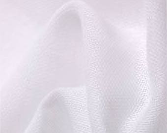 White - Muslin Cheesecloth fabric material 100% Cotton | 150cm (59") wide | per metre or half metre