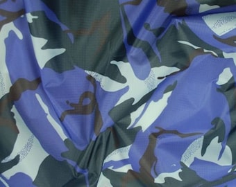 Urban - Camo Ripstop Army Military Camouflage Fabric Material - 59"/150cm wide- Rip-Stop