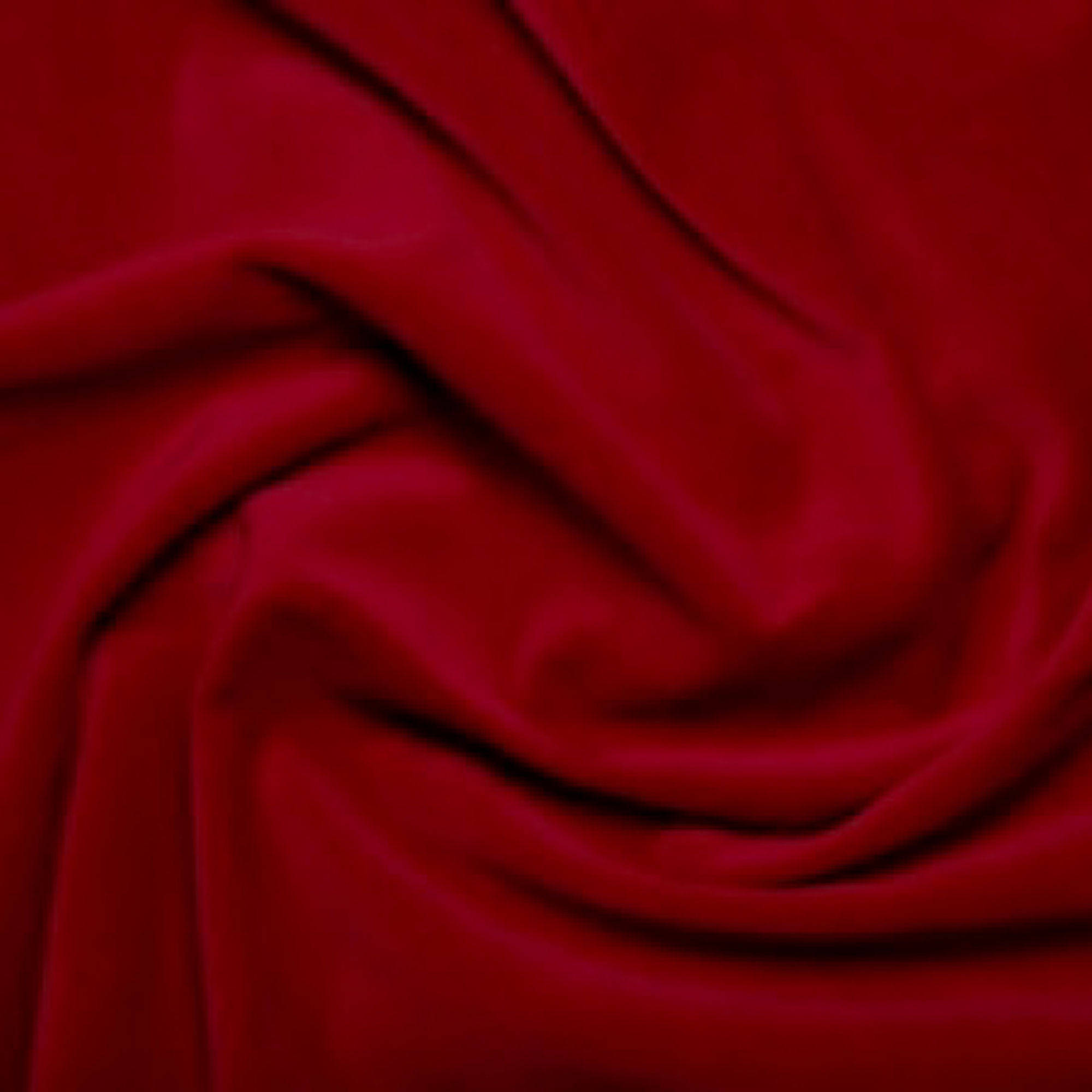 Wine Red Premium 100% Cotton Velvet Fabric Material 112cm 44 Wide 