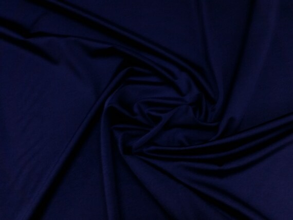 83/% Poly 17/% Spandex White Prepared for Print Stretch Knit Fabric Half M
