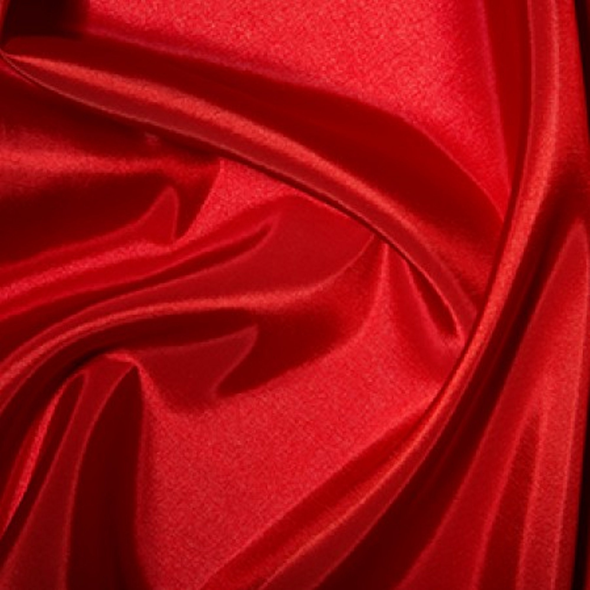 Red Taffeta Fabric Polyester Material 145cm (57) Wide