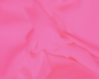 Cerise Pink - Cotton Corduroy 8 Wale Fabric Material - 144cm (56") wide